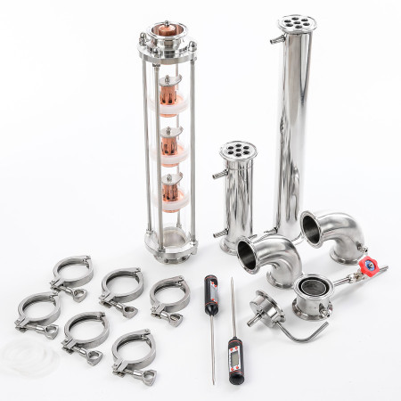 Copper mash column for capping (CLAMP 2 inches) в Ставрополе