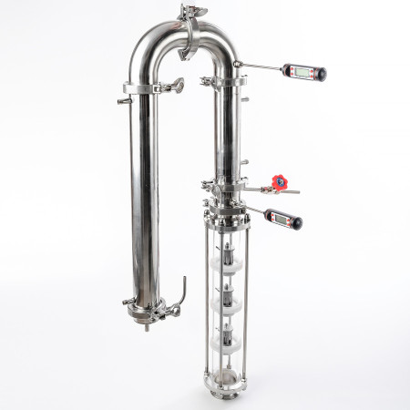 Stainless mash column for capping (CLAMP 2 inches) в Ставрополе