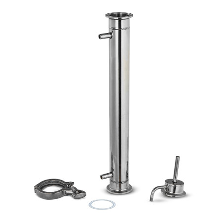 Shell-and-tube cooler "Aroma" with clamp 1,5 inches в Ставрополе