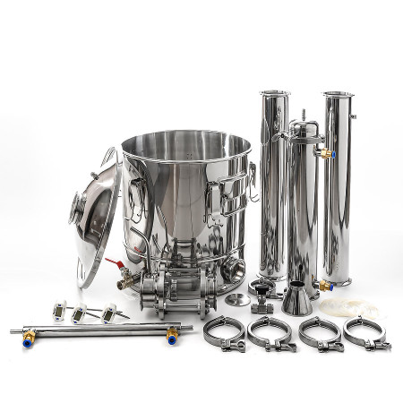 Packed distillation column 30/350/t with CLAMP 3 inches в Ставрополе