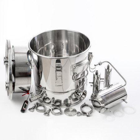 Double distillation apparatus 50/380/t with CLAMP 1,5 inches в Ставрополе