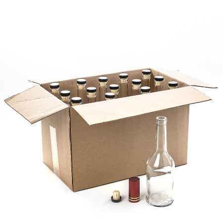 15 bottles of "Cognac" 0.5 l with Camus corks and caps в Ставрополе